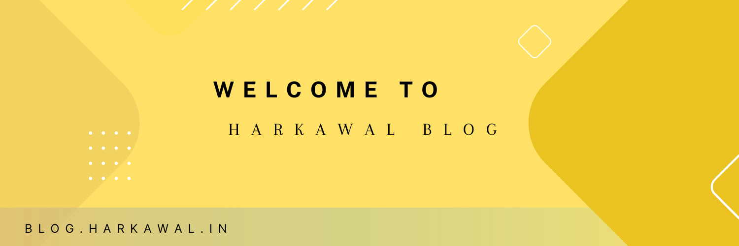 Harkawal Blog Header Image